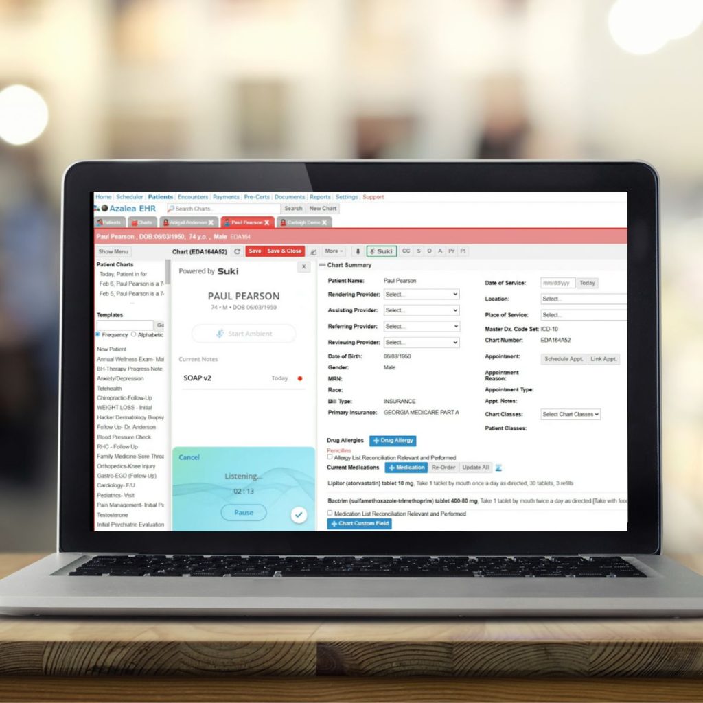 Azalea Health's Clinical Assistant In Action