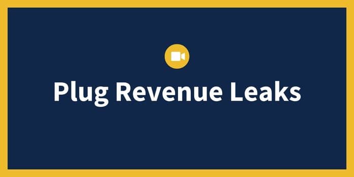 Plug Revenue Leaks Webinar
